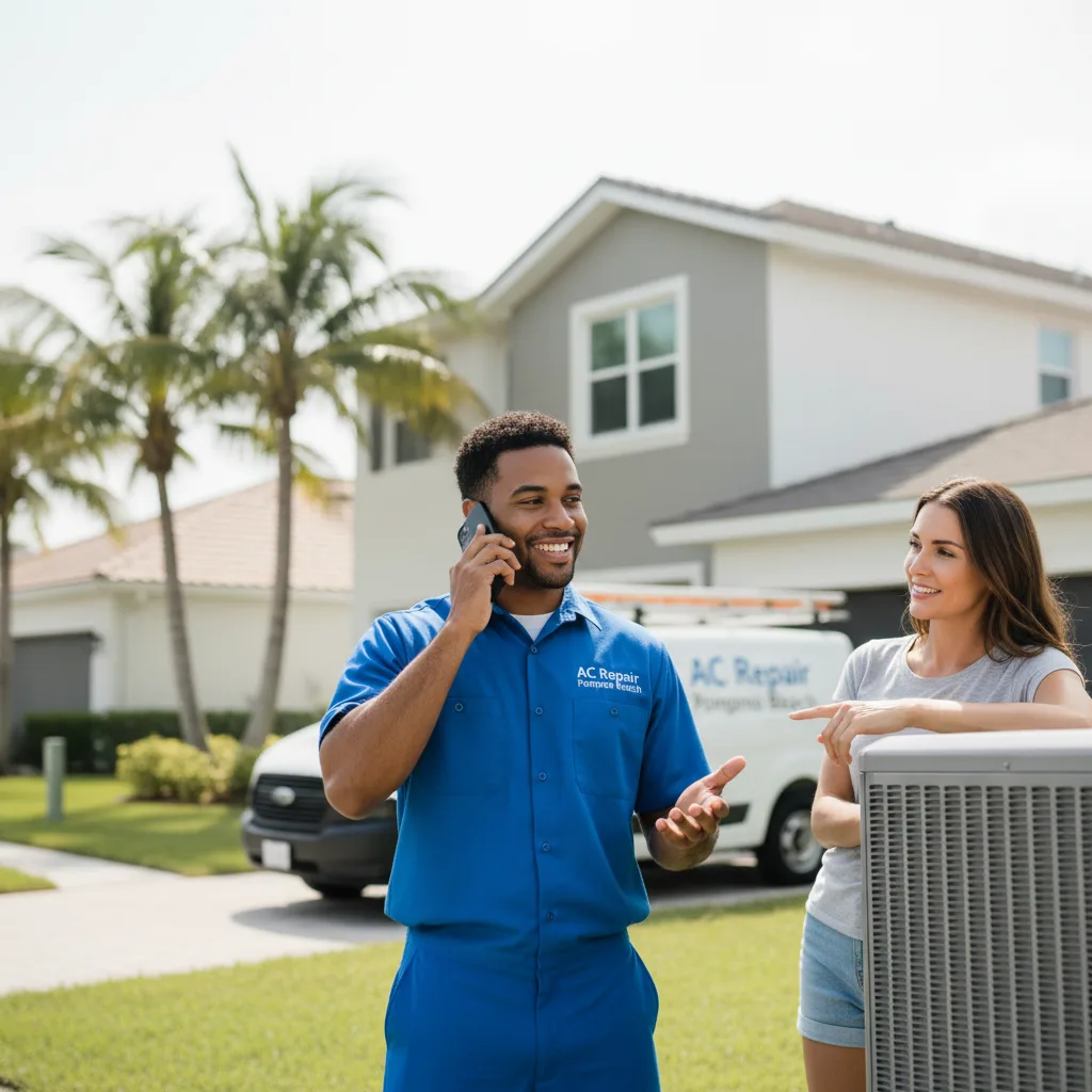 AC Repair Pompano Beach customer support in Rockingham